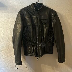 VTG Harley Davidson leather jacket size medium